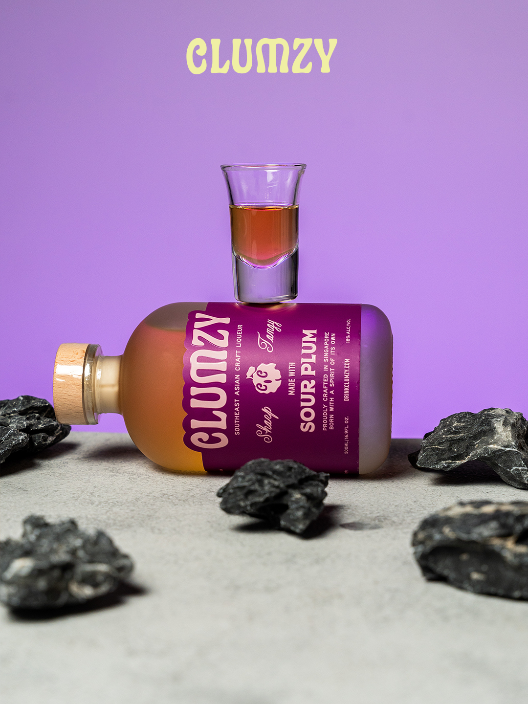 Clumzy's Sour Plum Liqueur | Southeast Asian Craft Liqueur